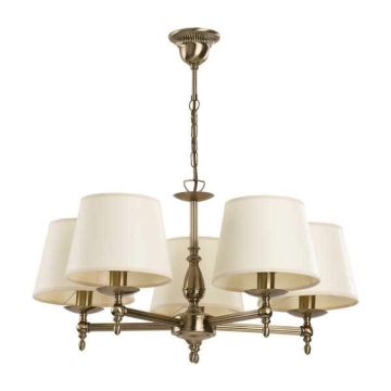 Candelabru ROKSANA 16076 5x40W/E14 de la Alfa