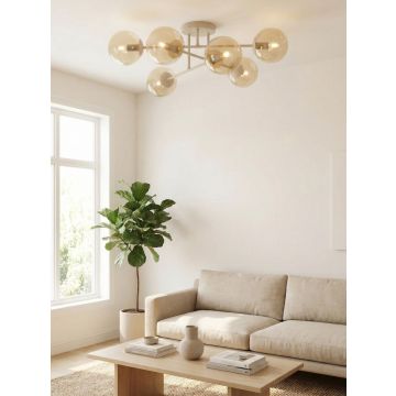 Lampă de tavan ROMA 1636/6 6x10W/E14 IP20 de la Emibig