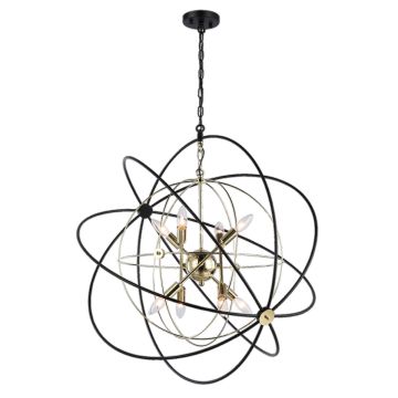 Candelabru ROXBURY P08593AU 8x40W/E14 ip20 de la Cosmolight