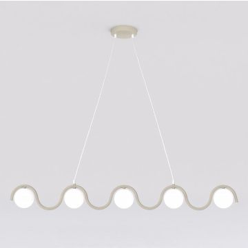 Lampă cu pendul SINUS 1664/5 5x8W/G9 IP20 de la Emibig