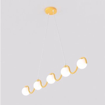 Lampă cu pendul SINUS 1665/5 5x8W/G9 IP20 de la Emibig