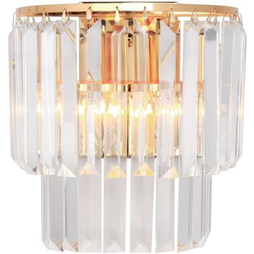 Aplique de perete AMEDEO 17106/2W-GLD 2x40W/E14 de la Zuma Line