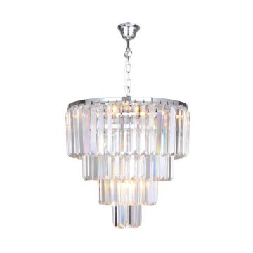 Lampă cu pendul AMEDEO 17106/4+1-CHR 5x40W/E14 de la Zuma Line