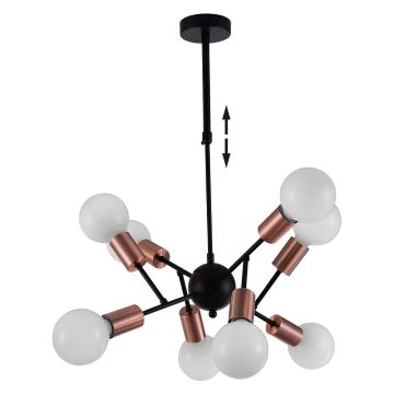 Lampă de tavan BALL 17202 8x40W/E27 IP20 de la Prezent