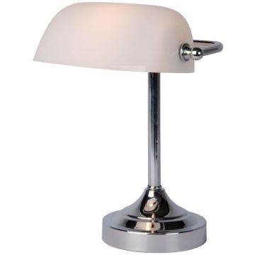 Lampă de masă BANKER 17504/01/11 1x40w/e14 ip20 de la Lucide