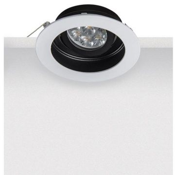 Lumină îngropată deasupra plafonului RECESSED SPOT S020 1x50W/GU10 IP20 de la Zambelis