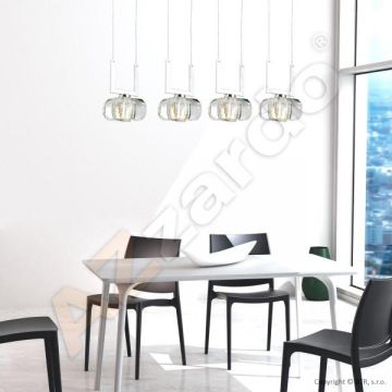 Lampă cu pendul RUBIC AZ0494 4x40W/G9 de la AZzardo
