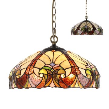 Lampă cu pendul TIFFANY XX. 1700 2x60W/E27 IP20 de la Prezent