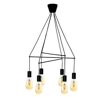 Lampă cu pendul TWIG 17200 6x40W/E27 IP20 de la Prezent