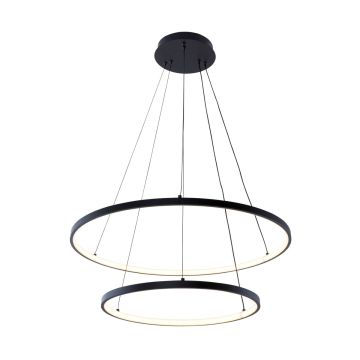 Lampă cu pendul BRENO 18140BK-2 3000K|4000K|6000K 1x50W/LED 2000lm IP20 de la Zuma Line