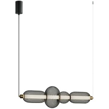 Lampă cu pendul Marco PND-84283-4-BK 3000K 1x16W/LED 900lm IP20 de la Italux