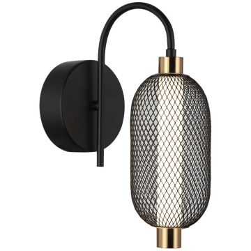 Aplique de perete Marco WL-84283-1-BK 3000K 1x6W/LED 310lm IP20 de la Italux