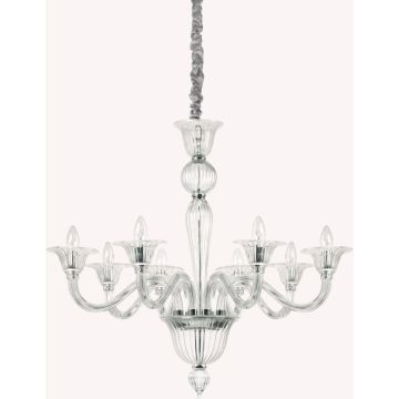 Candelabru BRIGITTA 199382 8x40W/E14 ip20 de la Ideal Lux