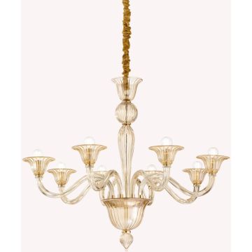 Candelabru BRIGITTA 199412 8x40W/E14 ip20 de la Ideal Lux