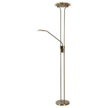 Lampă de podea CHAMPION-LED 19792/24/03 3000k 2x24w/led 1600lm+320lm ip20 de la Lucide