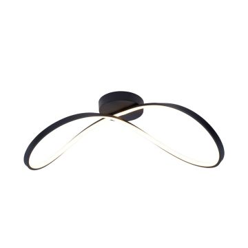 Lampă de tavan ERDA 19600C-BK 3000K|4000K|6000K 1x45W/LED 2000lm IP20 de la Zuma Line