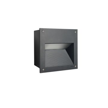 Lampă de scări montată NAMSOS 1930GR 3000K 1x6.9W/LED 890LM IP65 de la Norlys