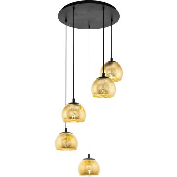 Lampă cu pendul ALBARACCIN 98526 5x40W/E27 de la Eglo