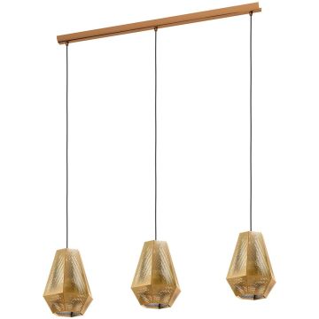 Lampă cu pendul CHIAVICA 1 43228 3x28W/E27 de la Eglo