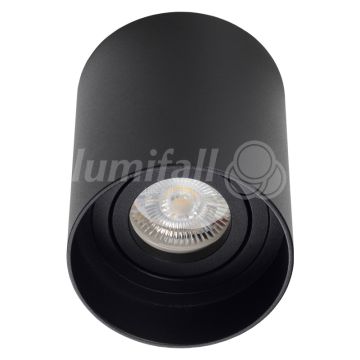 Lumină montată pe suprafață CILO+ NEGRA LMF.CILOPLB 1x50W/GU10 IP20 de la Lumifall