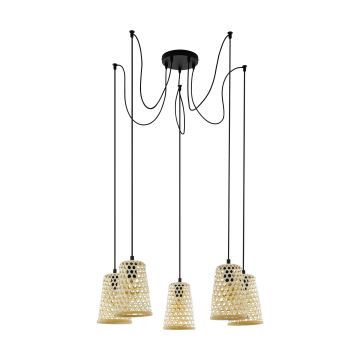 Lampă cu pendul CLAVERDON 43255 5x40W/E27 de la Eglo