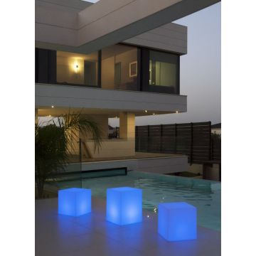 Lampă de podea CUBY 3195 6000k 1x5W/LED 600lm ip65 de la New Garden
