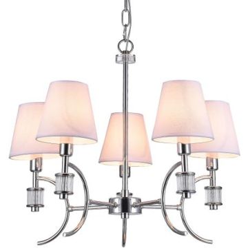 Candelabru LIVERPOOL P05100CH 5x40W/E14 IP20 de la Cosmolight