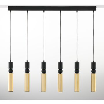 Lampă cu pendul ALAS 2008 6x14W/GU10 IP20 de la Jupiter