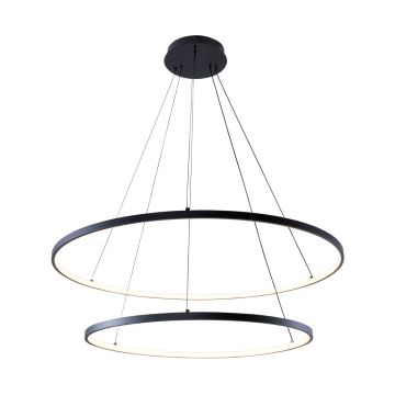 Lampă cu pendul BRENO 2023200-BK 3000K|4000K|6000K 1x60W/LED 2500lm IP20 de la Zuma Line