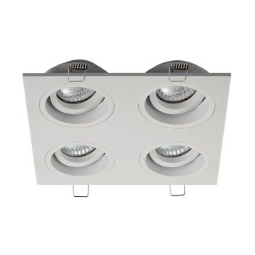 Lumină îngropată deasupra plafonului CHUCK 20069-WH 4x50W/GU10 de la Zuma Line