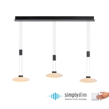 Lampă cu pendul LAUTADA 2081-18 3000K 3x7,5W/LED 1800LM IP20 de la Paul Neuhaus