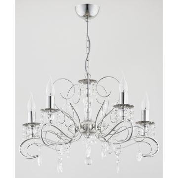Candelabru ASTOR 21585 5x40W/E14 de la Alfa