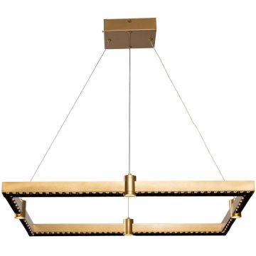 Lampă cu pendul DIAMANTE LA117/P1_67_gold 3000K 5x36W/LED 2160lm IP20 de la Altavola Design