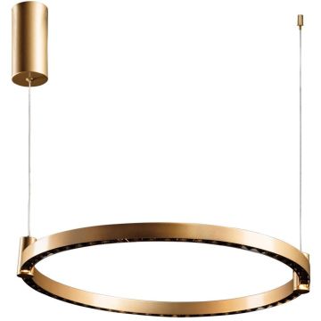 Lampă cu pendul DIAMANTE LA118/CO1_60_gold 3000K 1x32W/LED 1920lm IP20 de la Altavola Design