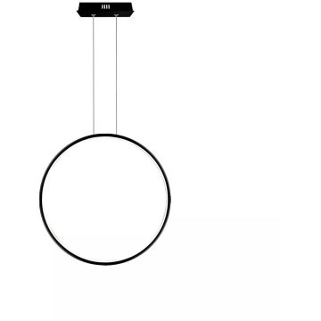 Lampă cu pendul Ledowe okręgi LA073/X_60_in_3k_32W_black 3000K 1x32W/LED 1920lm IP20 de la Altavola Design