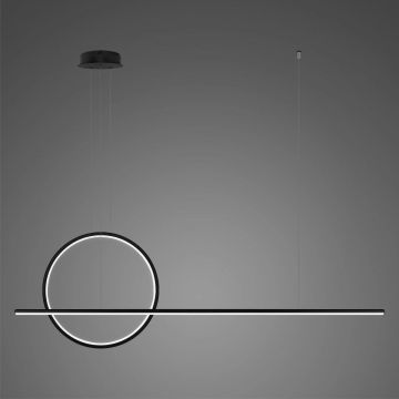 Lampă cu pendul Linea No.2 LA087/PX143_40_4k_30W_black 4000K 2x30W/LED 2100lm IP20 de la Altavola Design