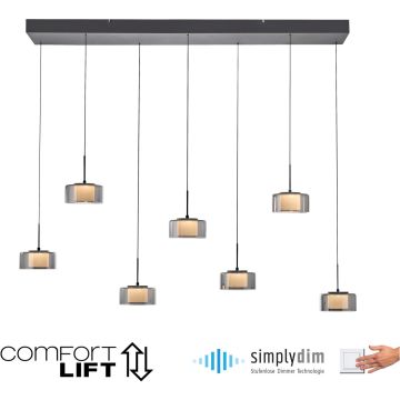 Lampă cu pendul RIKA 2115-18 3000k 7x61W/LED 7350lm ip20 de la Paul Neuhaus