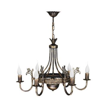 Candelabru KORONA 224 6x11W/E14 IP20 de la Jupiter