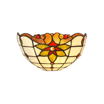 Aplique de perete TIFFANY XVII. 222 1x40W/E14 IP20 de la Prezent