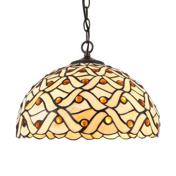 Lampă cu pendul TIFFANY XVIII. 223 2x60W/E27 IP20 de la Prezent