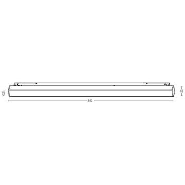 Proiector de șină MAGNETIC LED LIGHT 2089-27B 2700K 20W/led 1650lm IP20 de la Zambelis
