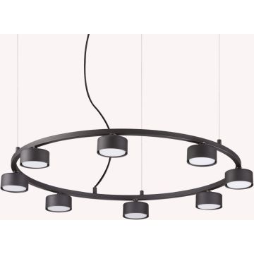 Lampă cu pendul MINOR 235547 8x9W/GX53 ip20 de la Ideal Lux