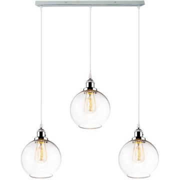 Lampă cu pendul NEW YORK LOFT LA035/CL3_chrom 3x40W/E27 IP20 de la Altavola Design
