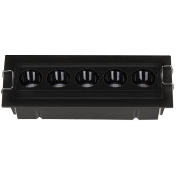 Lampă de tavan montată încastrat RECESSED SPOT LED S196 3000K 12W/led 800lm IP20 de la Zambelis