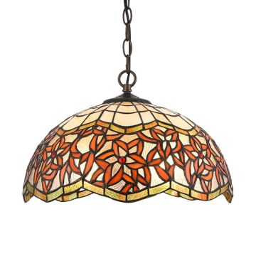 Lampă cu pendul TIFFANY X. 232 2x60W/E27 IP20 de la Prezent