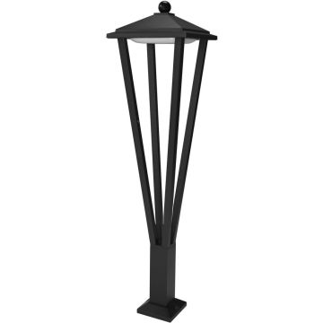Lampă de podea Bons OFL-22474-L-BK 3000K 1x12W/LED 590lm IP54 de la Italux