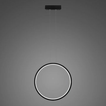 Lampă cu pendul Ledowe okręgi LA073/X_40_in_3k_black_22W 3000K 1x22W/LED 1320lm IP44 de la Altavola Design