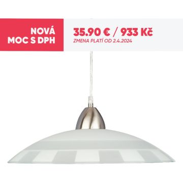 Lampă cu pendul PLATE 24 1x60w/e27 de la Prezent