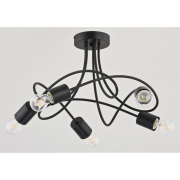 Lampă de tavan TARGO 24075 5x60W/E27 de la Alfa