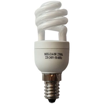 Bec CFL BULBS 25061 BULB 8w/e14 560lm de la Prezent